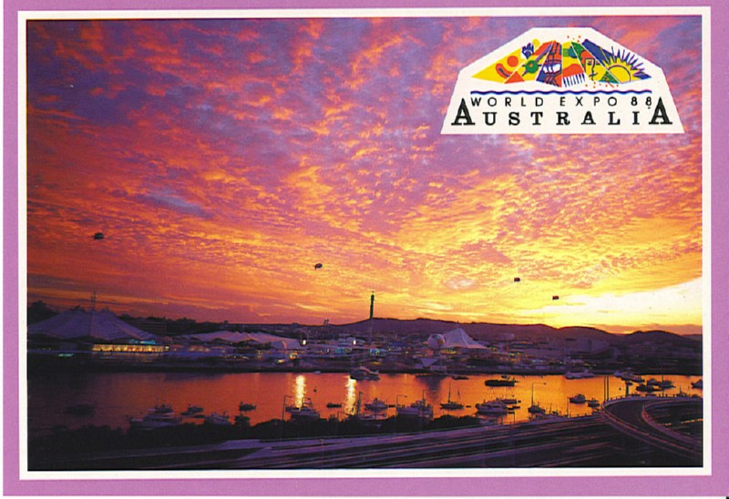 World Expo
                            '88 at Sunset