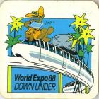 Item #005 Expo Oz Monorail
                                      Coaster x 1 : Foundation Expo '88
                                      Collection
